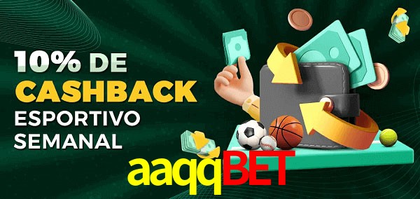 10% de bônus de cashback na aaqqbet